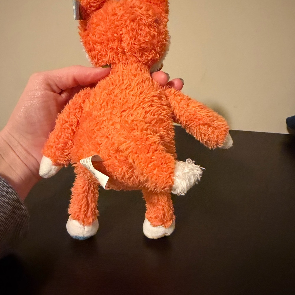 Orange Plush Fox Stuffed Animal - Kids Toy - Picture 2 of 3